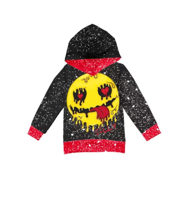 Baby Boys Halloween cartoon hooded shirts tops