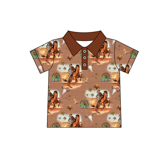 Baby Boys Cowboy Pullover shirts tops preorder