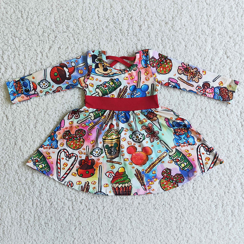 Cartoon Christmas dresses