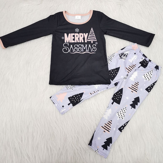 Merry Christmas pants set