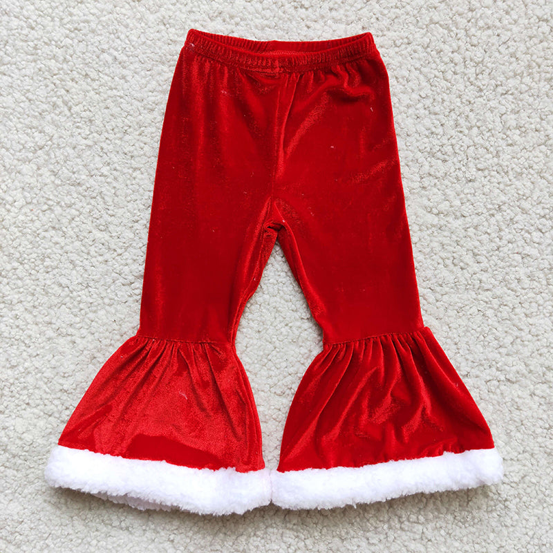 Velvet Christmas pants