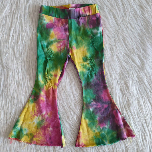 Tie dye bell jeans 3