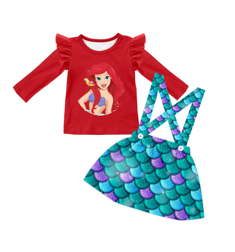 Baby Girls Mermaid Skirt clothes sets