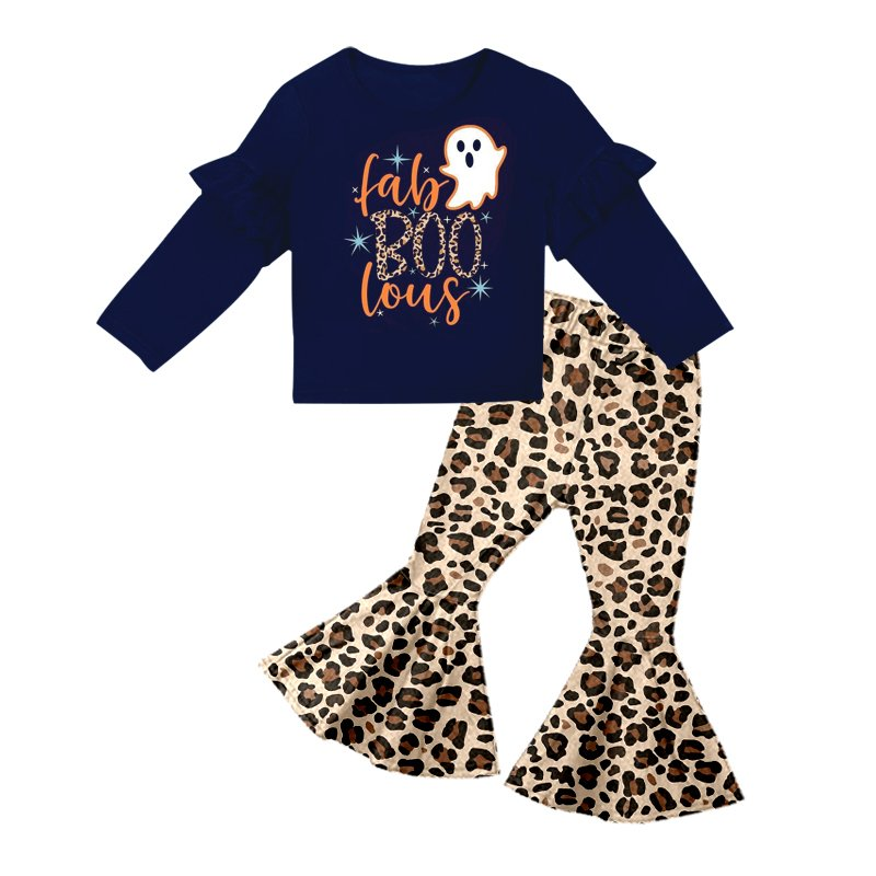 Baby girls halloween fabulous leopard pants clothes