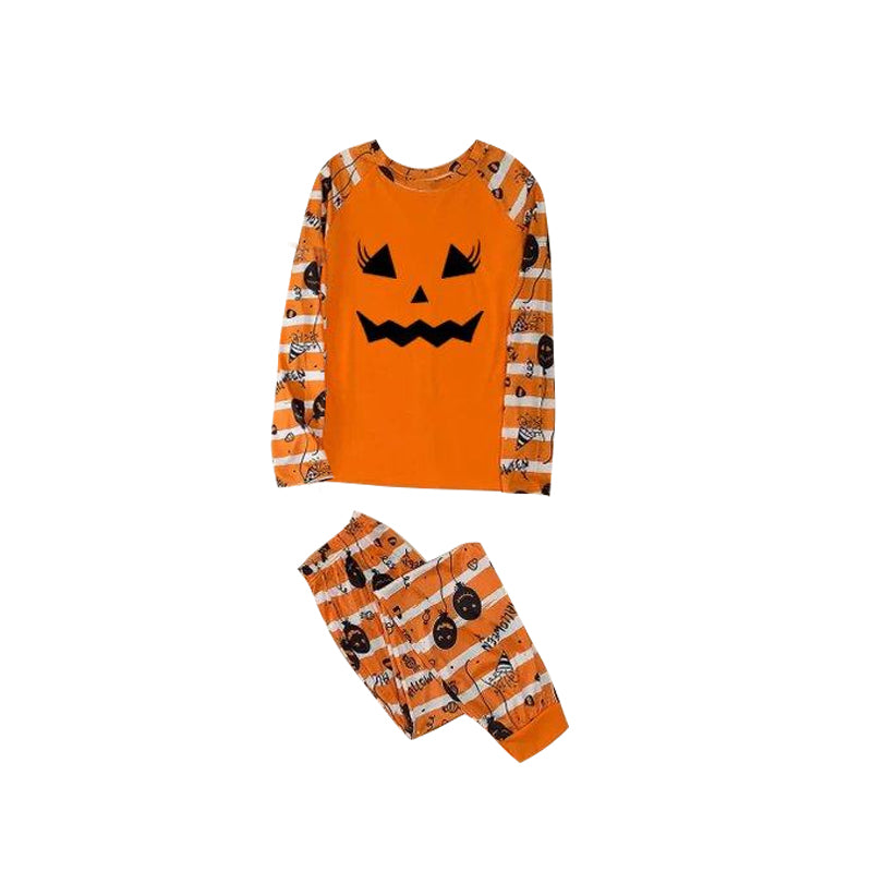 Mom Adult women Halloween face pajamas sets