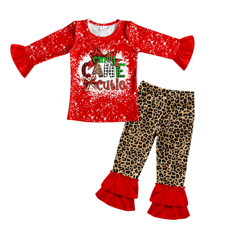 Baby Girls Christmas Candy Cute pants sets