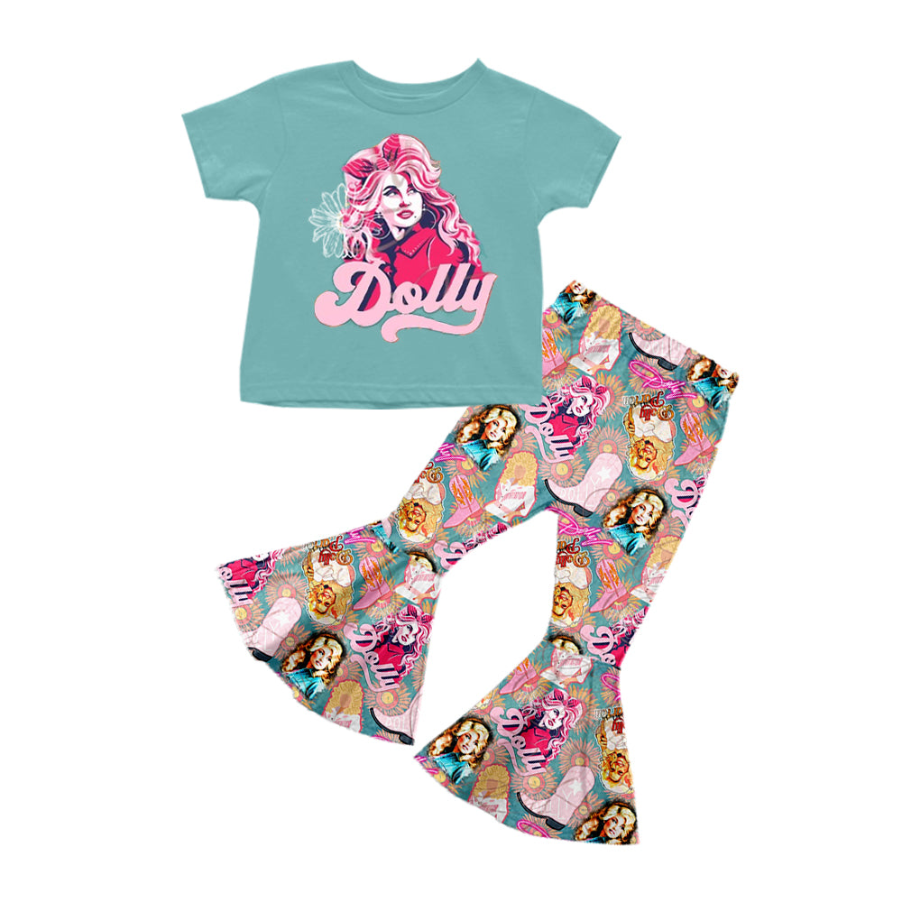 Baby girls Singer bell pants clothes sets