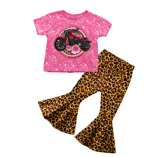 Baby Girls Flower Leopard Motorbike Pants clothes preorder