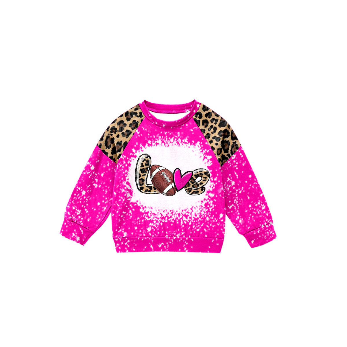 Baby Girls Love Baseball Long Sleeve shirts tops