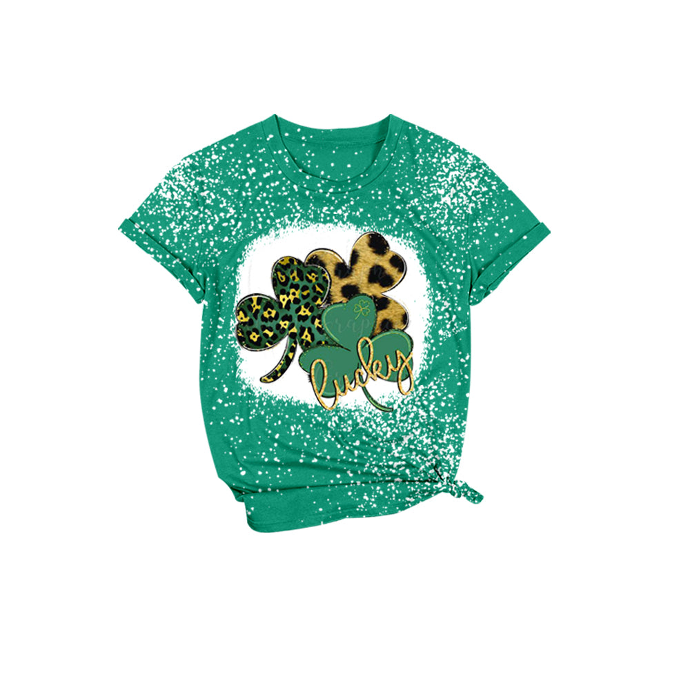 Baby Girls Lucky St Patrick Day shirts tops