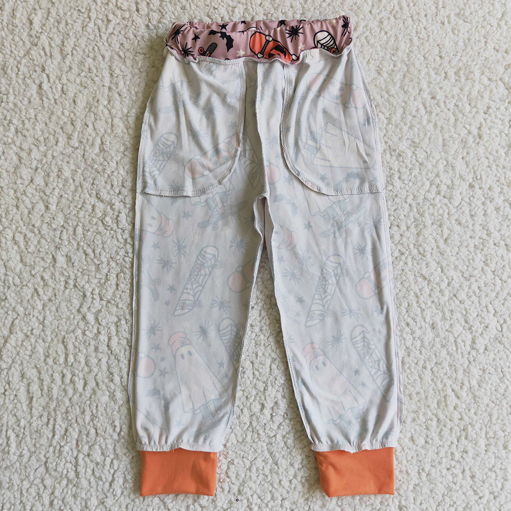 Baby Girls string Halloween ghost legging Pants