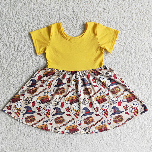 Lovely harry yellow soft dress