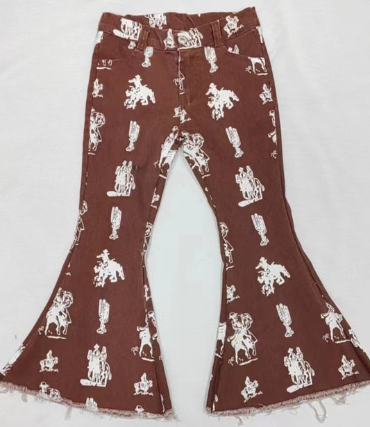 Baby Girls Rodeo Denim Bell Pants