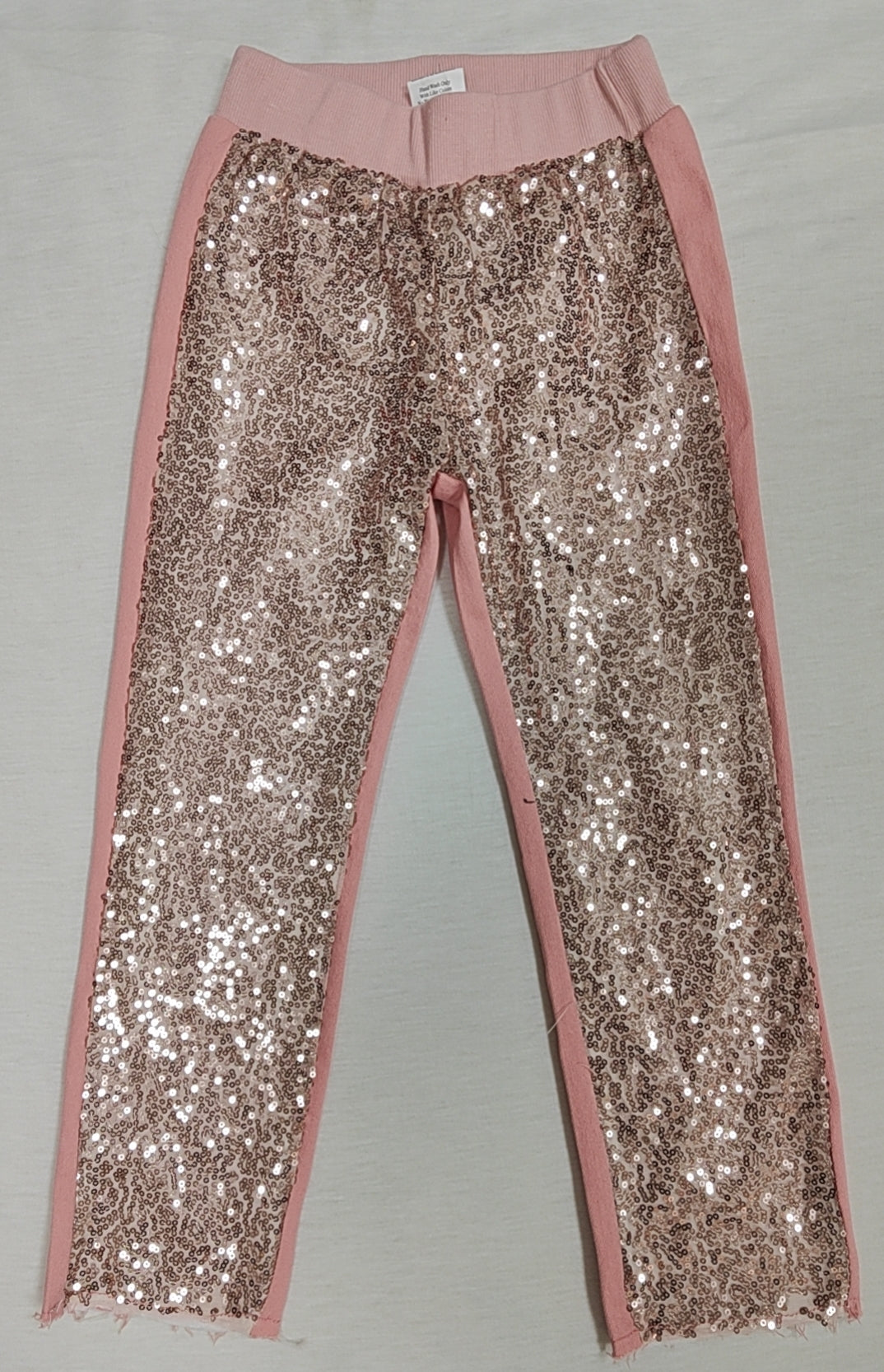 Baby Girls Pink Sequin Legging Bottom Pants Preorder