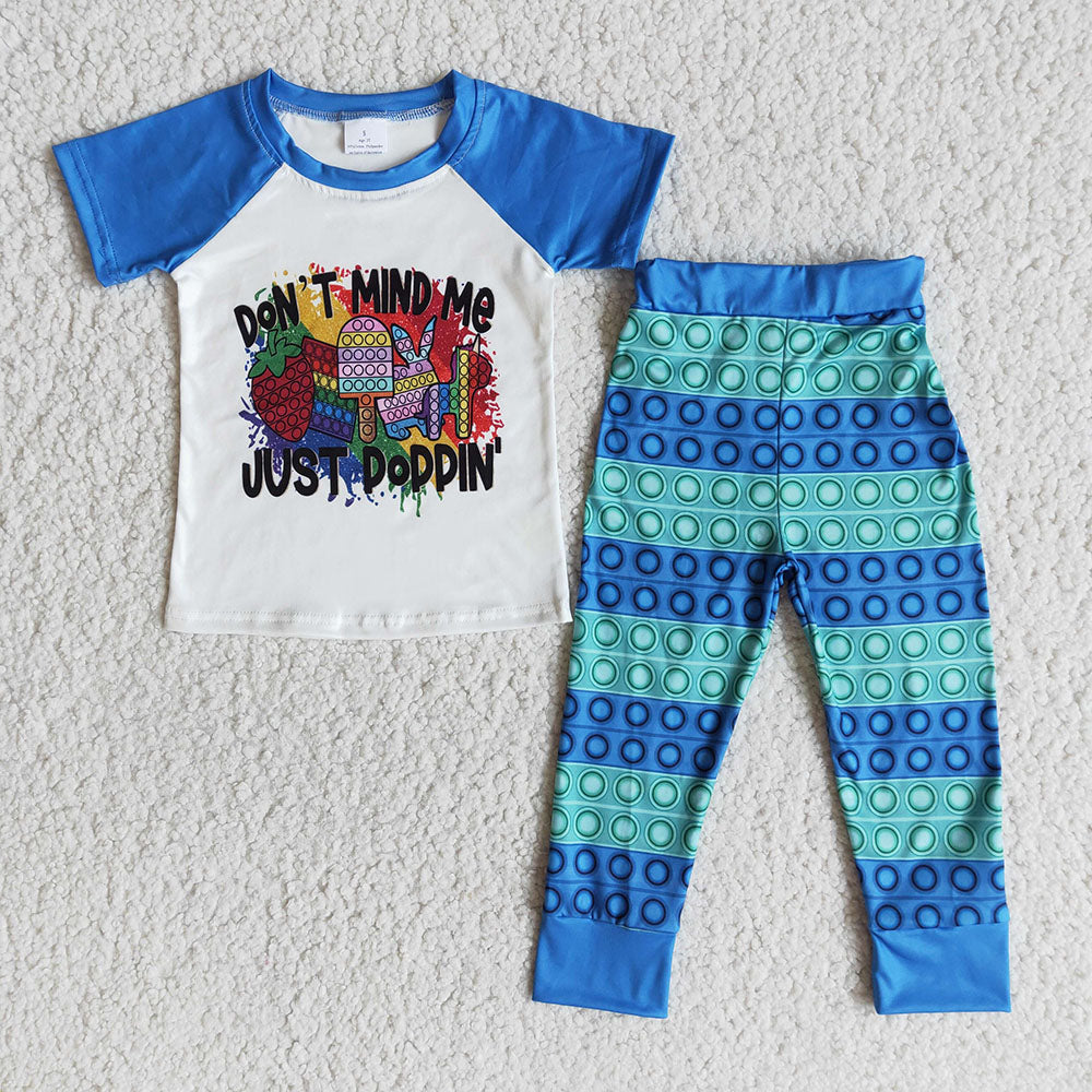Baby boys cartoon dinosaur pants sets