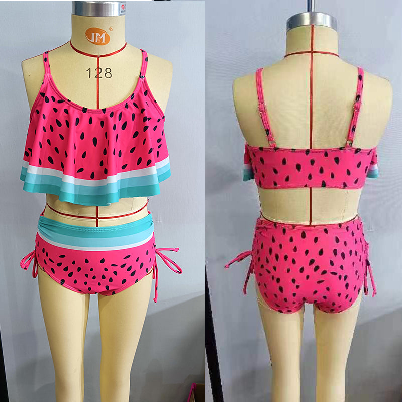 Baby Girls Watermelon 2 pieces Swimsuits