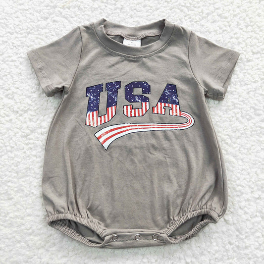 Baby Kids USA Short Sleeve Rompers