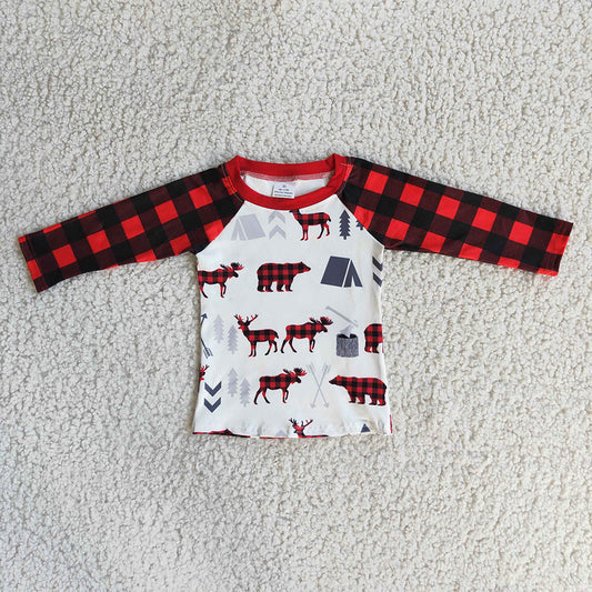 Boys Christmas Bear shirts