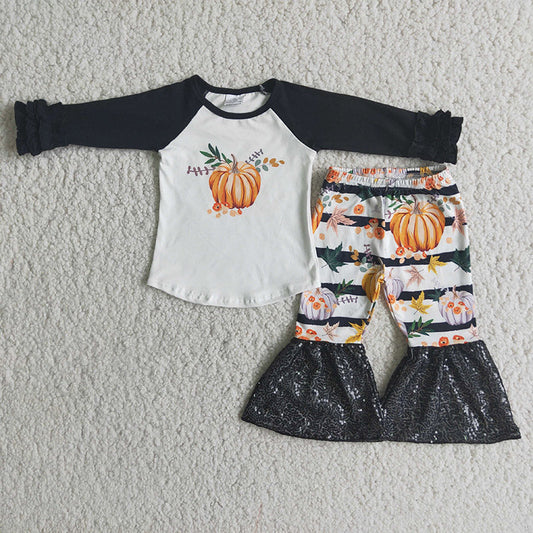 Black pumpkin set