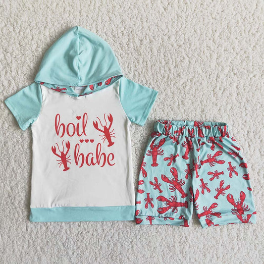 Baby boys hoodie sets