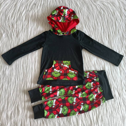 Christmas grin hoodie set