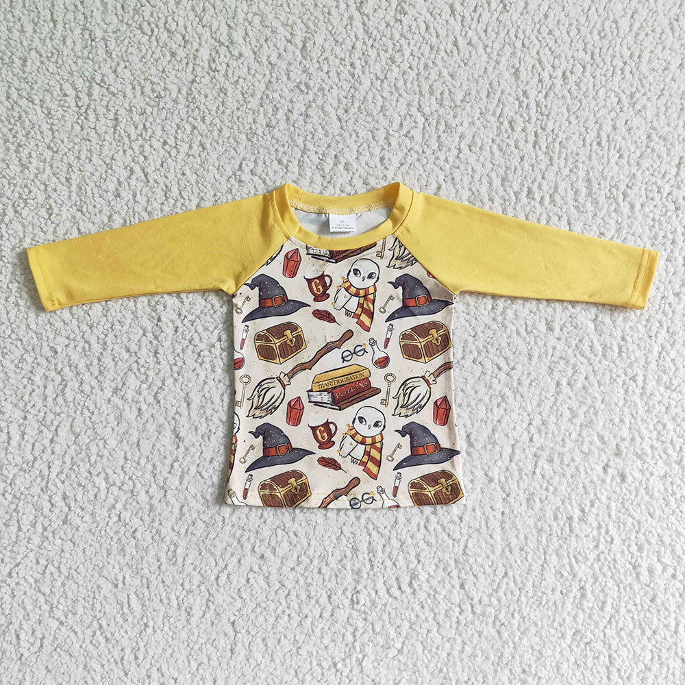 Baby boys Magic long sleeve spring fall cartoon shirts