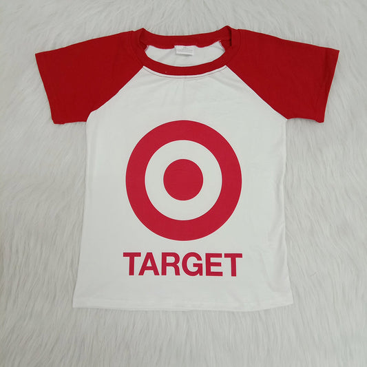 Boys red circle shirts-Promotion