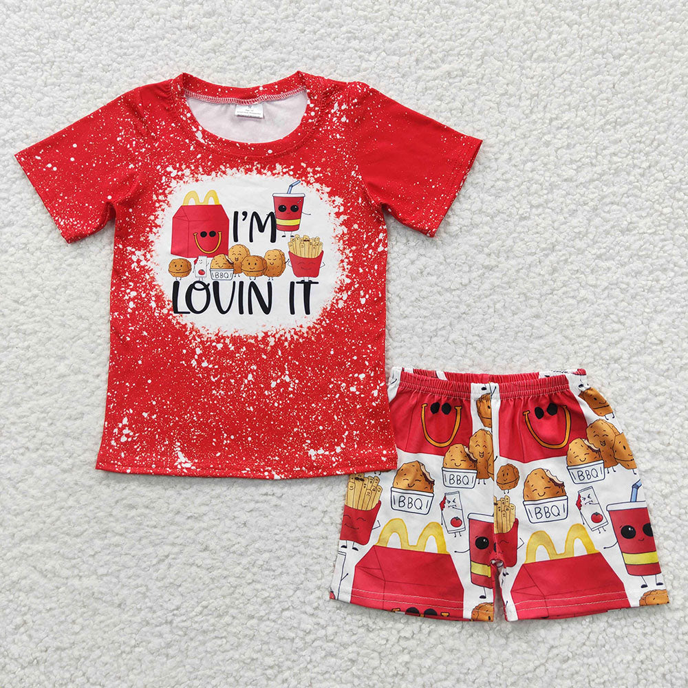 Baby Boys Chips Summer Shorts Sets