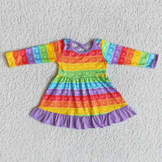 Colorful Pop Long sleeve dresses