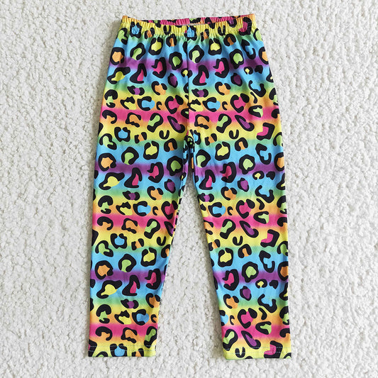 Baby Girls colorful leopard colorful legging pants