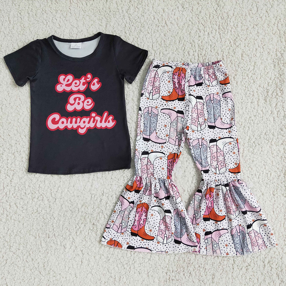Let's Be cowgirls Pants Sets