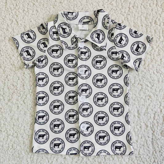 Baby Boys western button up shirts 7