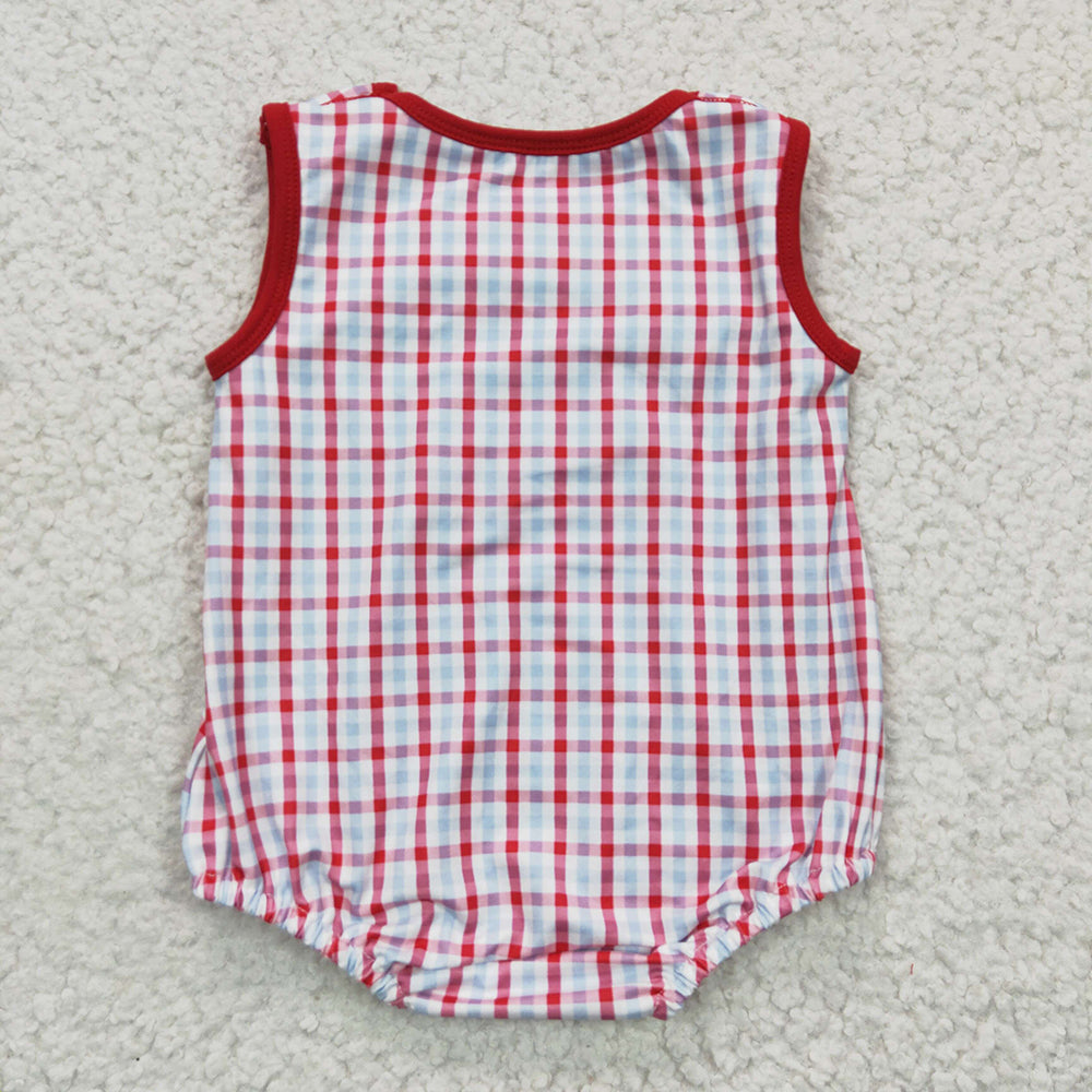 Baby Boys Summer Crab rompers