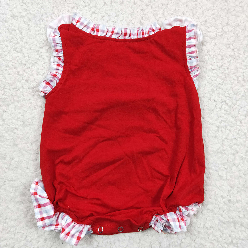 Baby Girls Summer Crab rompers