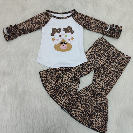 Reindeer leopard Christmas set