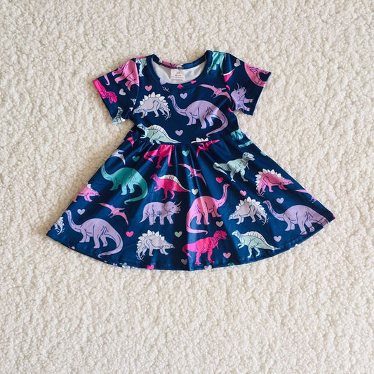 Beautiful dinosaur soft dress