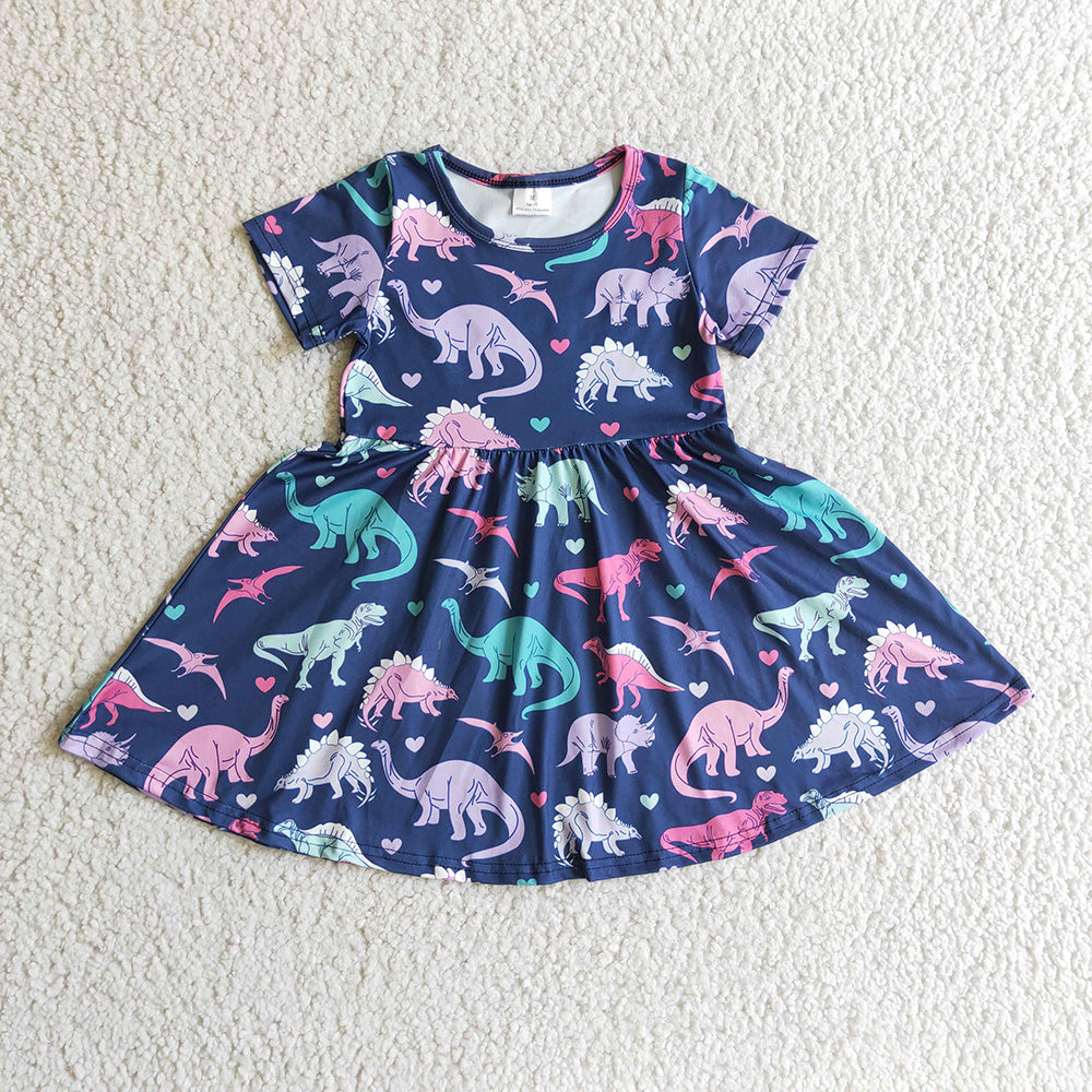 Beautiful dinosaur soft dress