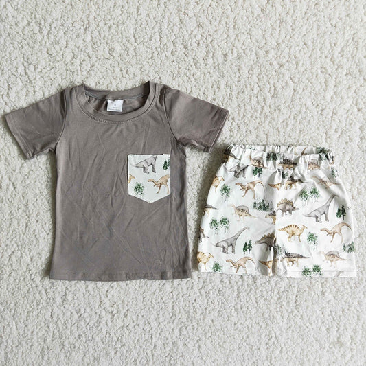 Dinosaur cartoon soft boy soft set