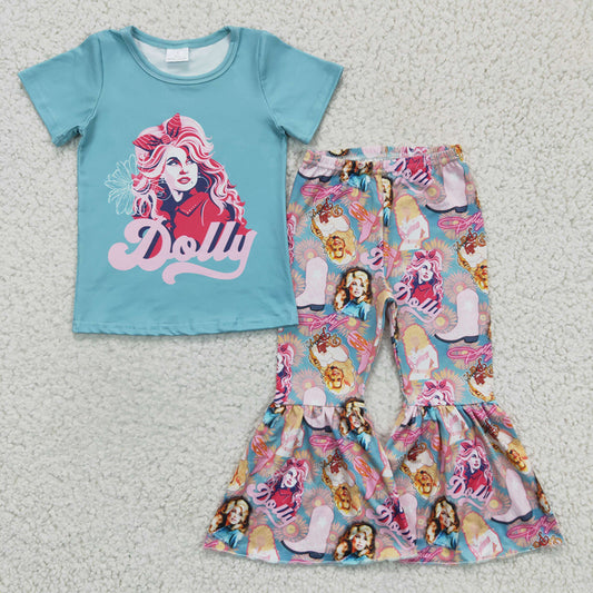 Baby girls Singer bell pants clothes sets