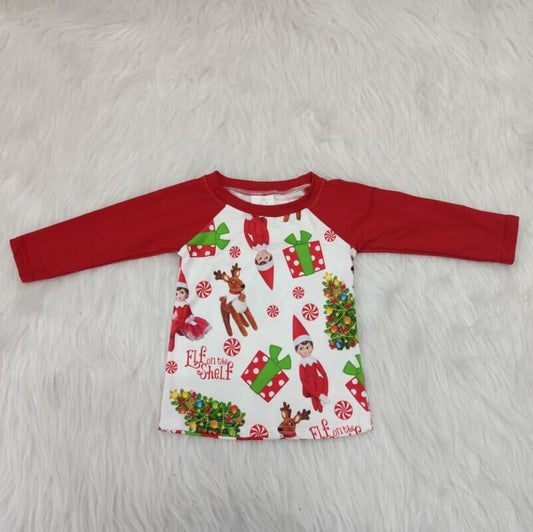 Boys Christmas cartoon shirts