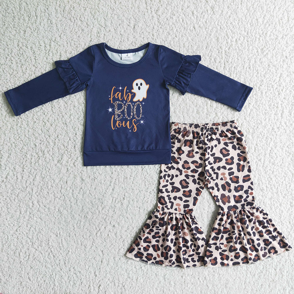 Baby girls halloween fabulous leopard pants clothes