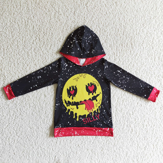 Baby Boys Halloween cartoon hooded shirts tops