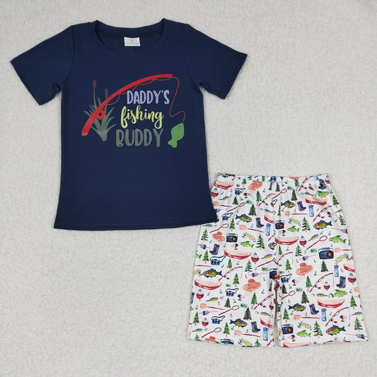 Baby Boys Summer Fishing Shorts Sets