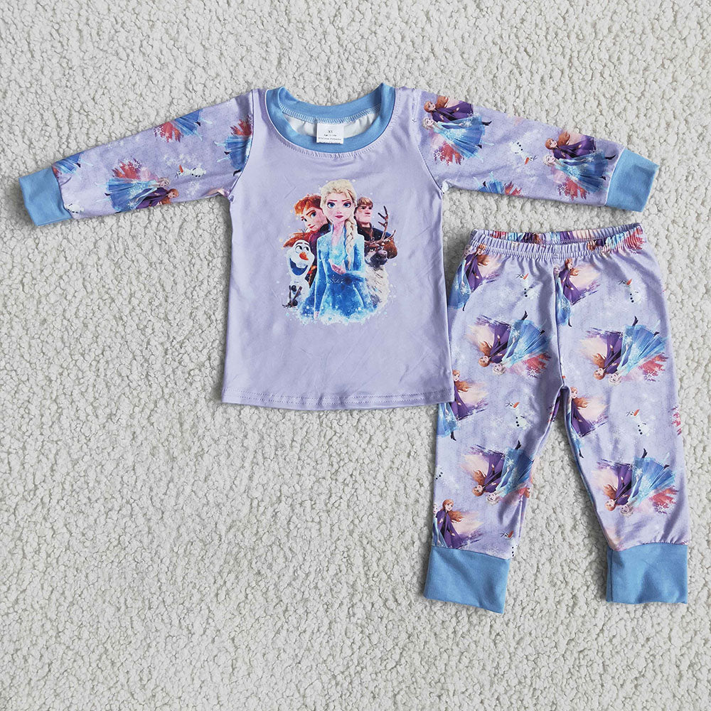 Girls Princess pajamas 4