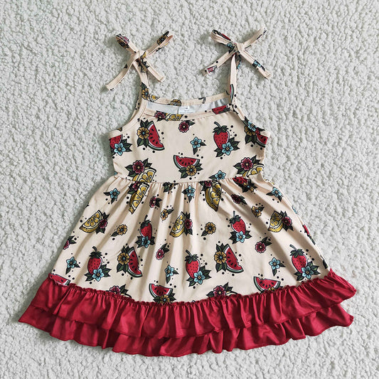 Baby girls sweet summertime ruffle dresses