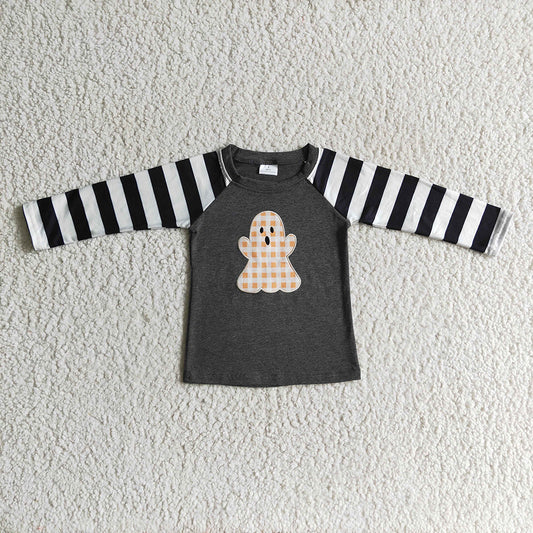 Baby Boys long sleeve ghost Halloween shirts