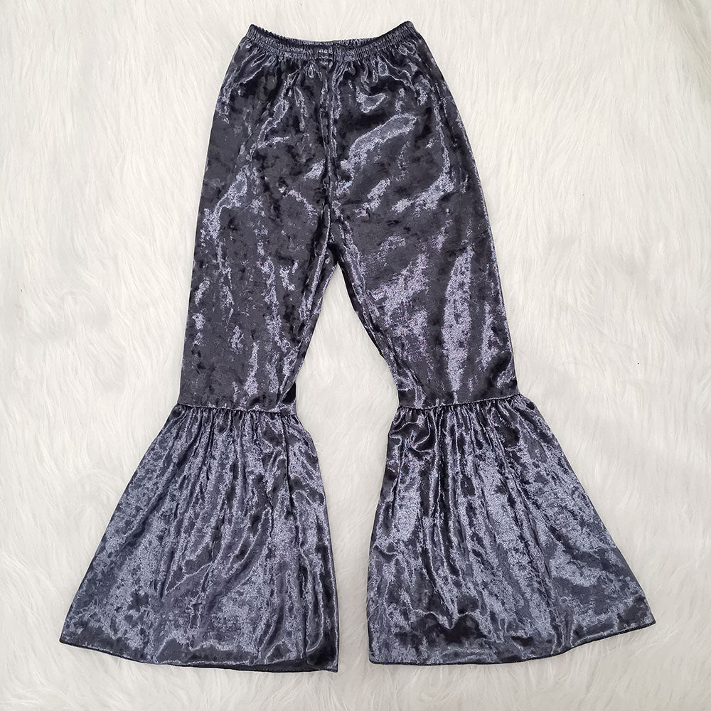 Baby Girls Velvet Bell Bottom Pants