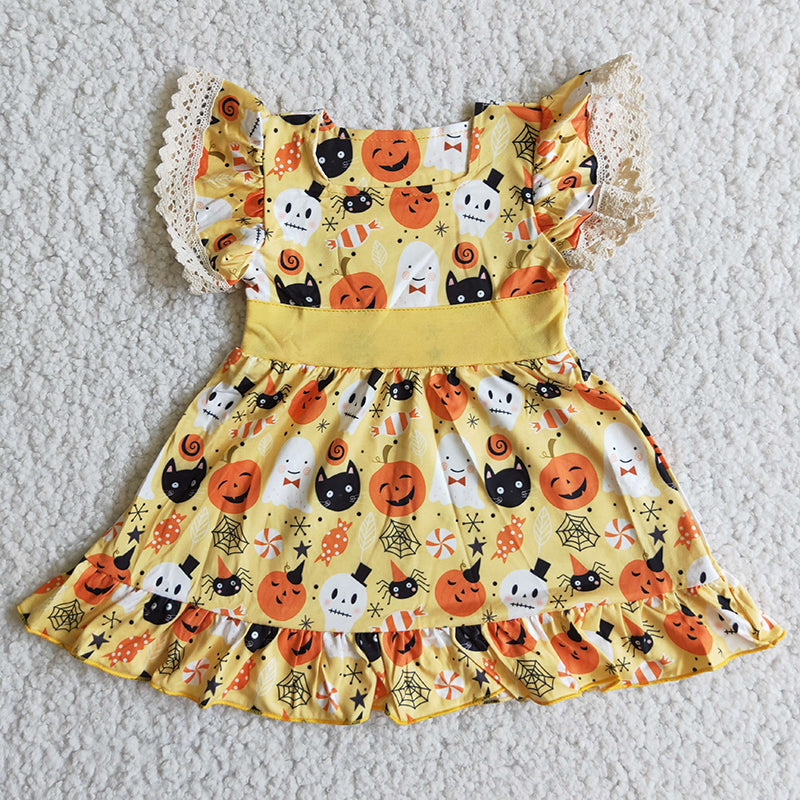 Halloween pumpkin dresses
