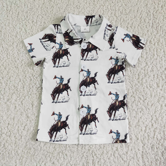 Baby Boys western button up shirts 1