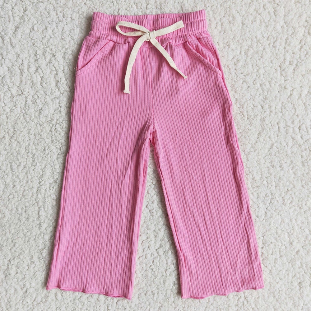 Baby Girls hotpink color bell pants